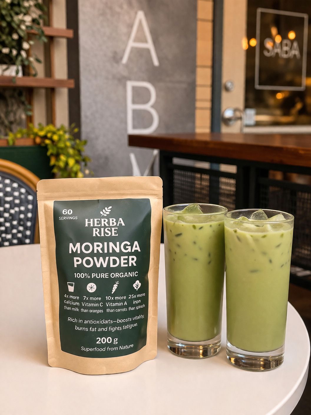 Herba Rise Moringa powder